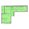 Мініатюра об'єкта 2-кім. квартира, 8 поверх