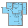 Мініатюра об'єкта 3-кім. квартира, 9-10 поверх