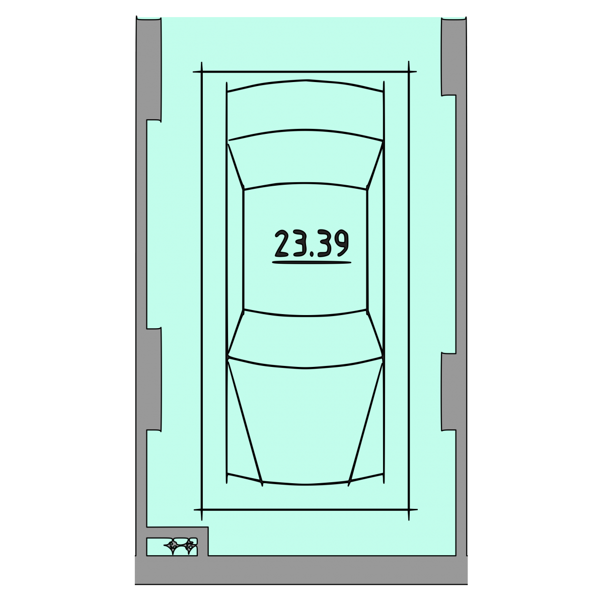 Гараж, 23,39 - Комфорт Житлобуд