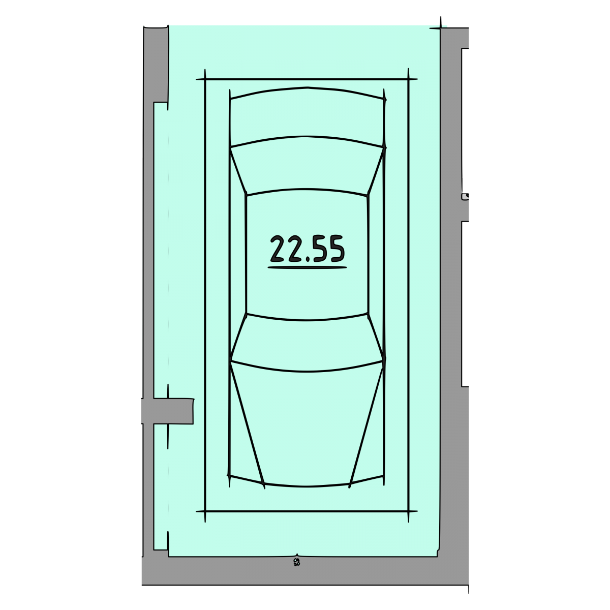 Гараж, 22,55 - Комфорт Житлобуд