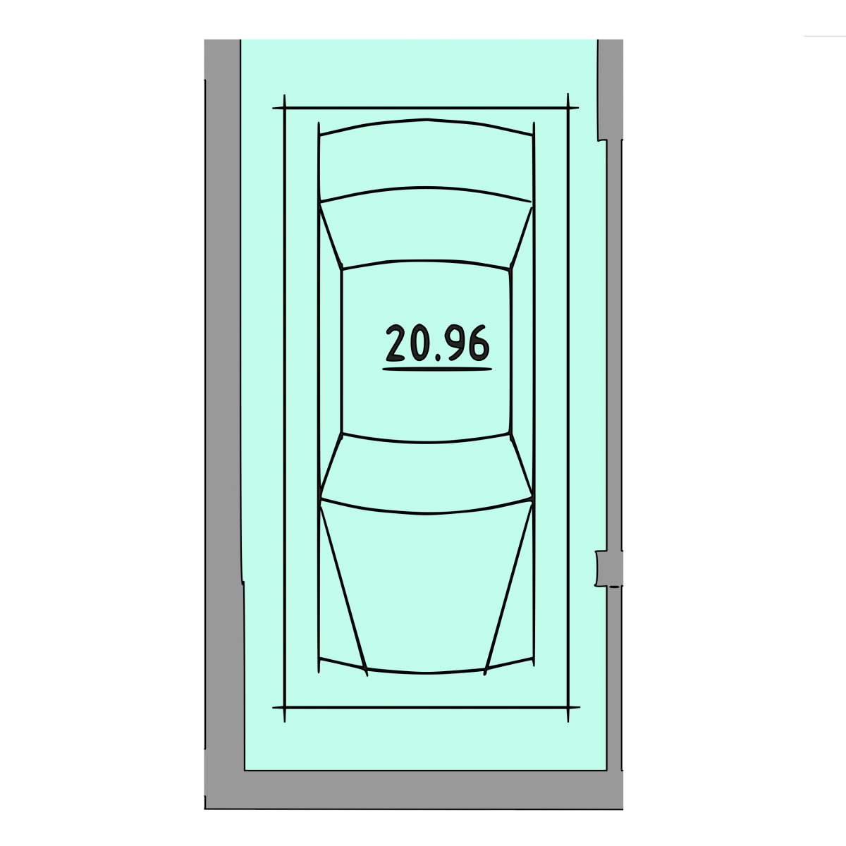 Гараж, 20,96 - Комфорт Житлобуд