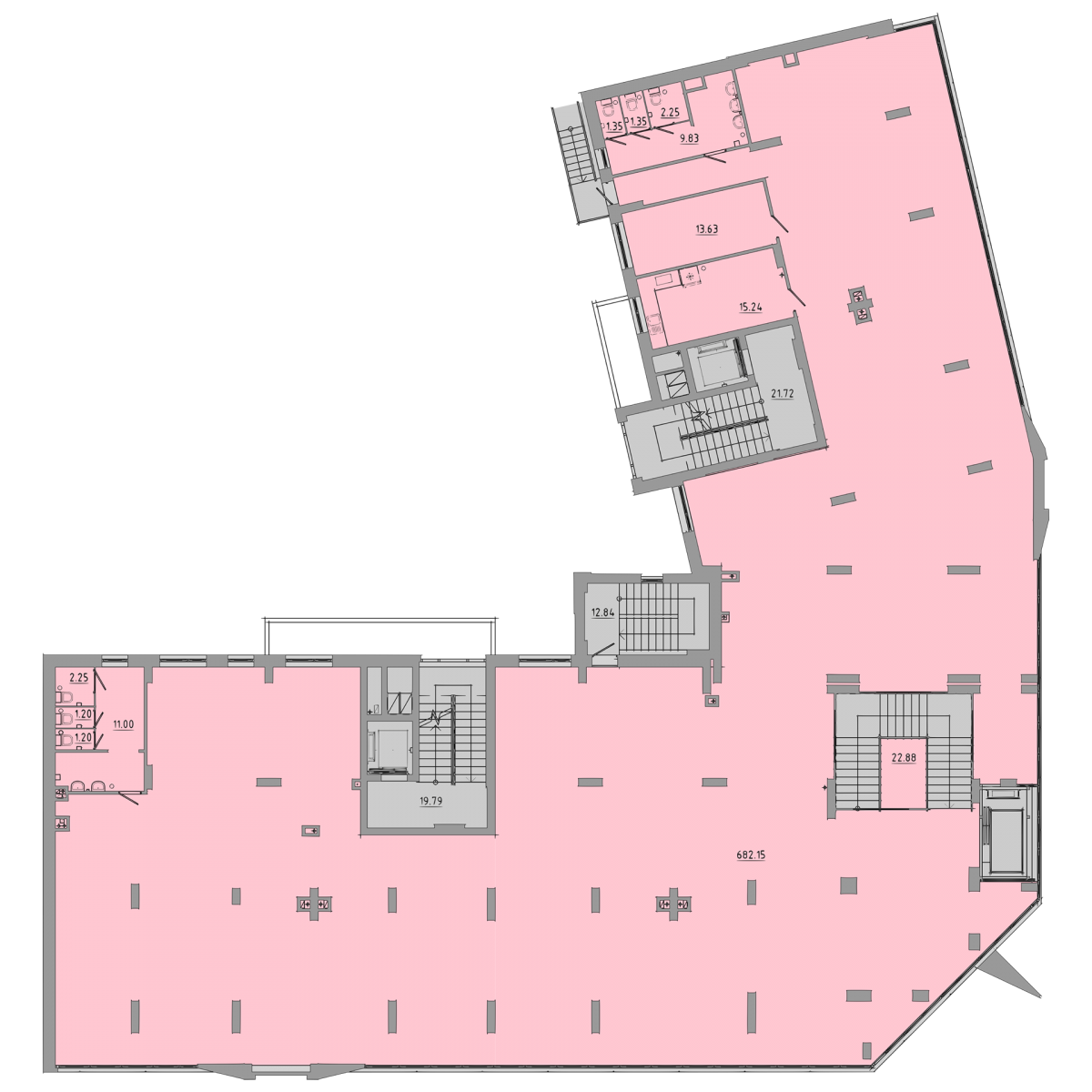 Офіс, 764,33‬ - Комфорт Житлобуд
