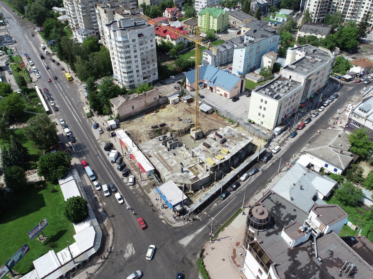 Фотозвіт по будівництву ЖК “ЦЕНТРАЛ ХОЛ” (16.06.2020 року) - Комфорт Житлобуд