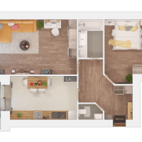 Мініатюра - Пропонуємо Вам ознайомитися з візуалізацією квартир в ЖК "СХІДНА БРАМА"
