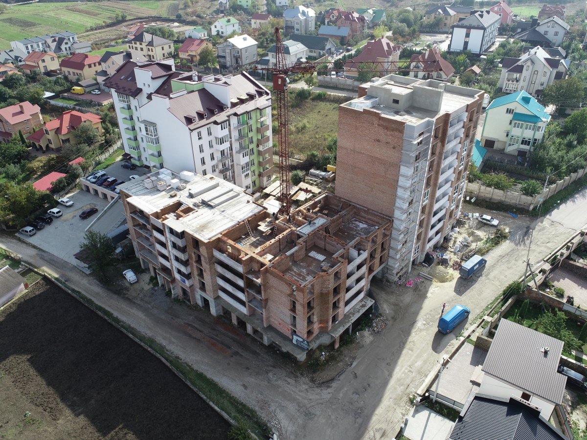 Фотозвіт по будівництву ЖК “КОМФОРТ ТАУН ПЛЮС” (09.10.2020 року) - Комфорт Житлобуд