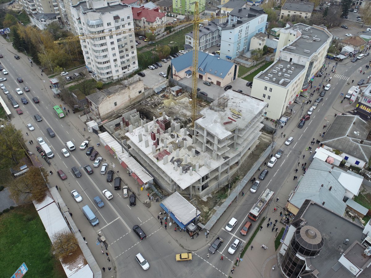 Фотозвіт по будівництву ЖК “ЦЕНТРАЛ ХОЛ” (13.11.2020 року) - Комфорт Житлобуд