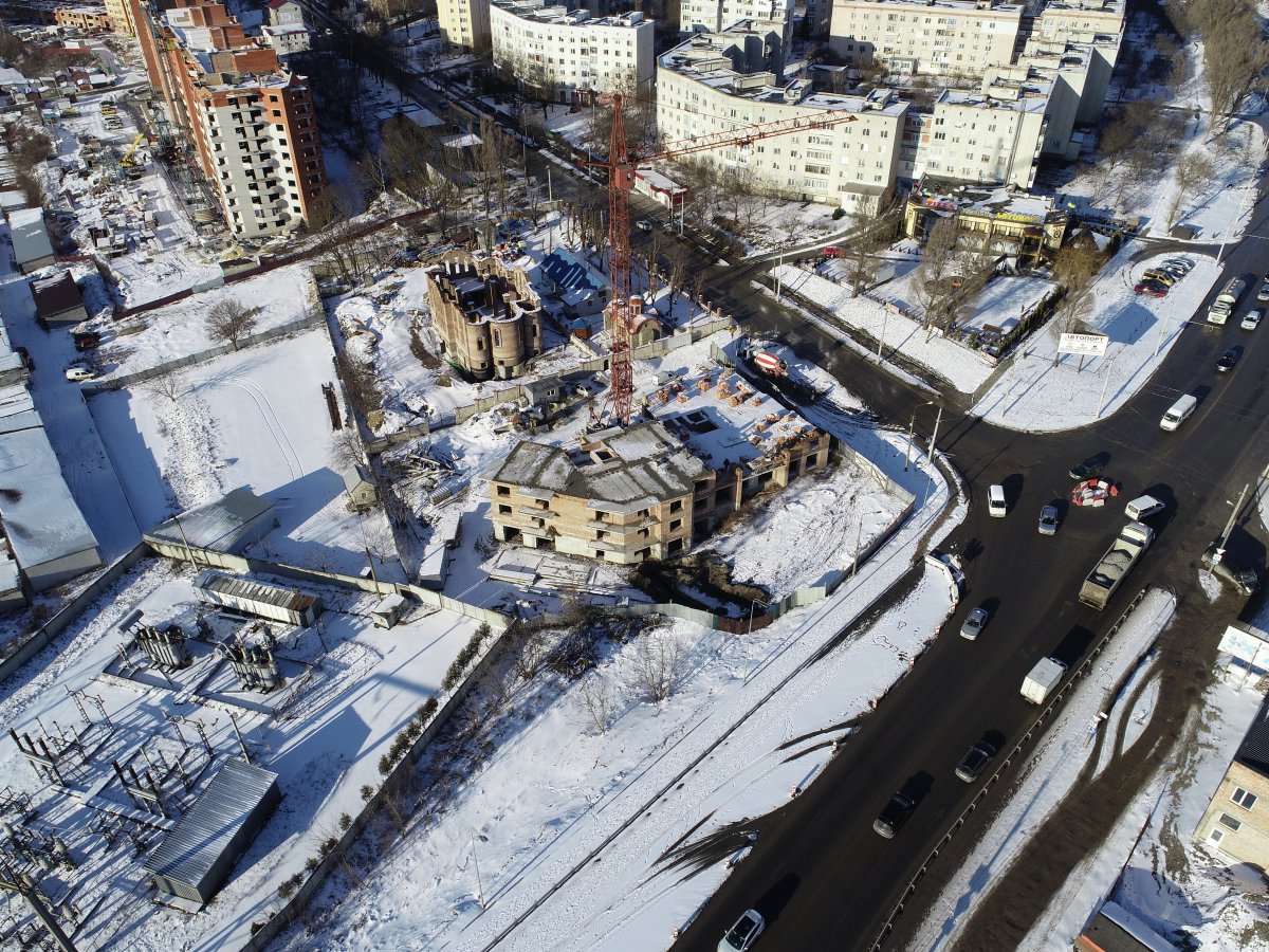 Фотозвіт по будівництву ЖК “СХІДНА БРАМА” (29.01.2021 року) - Комфорт Житлобуд