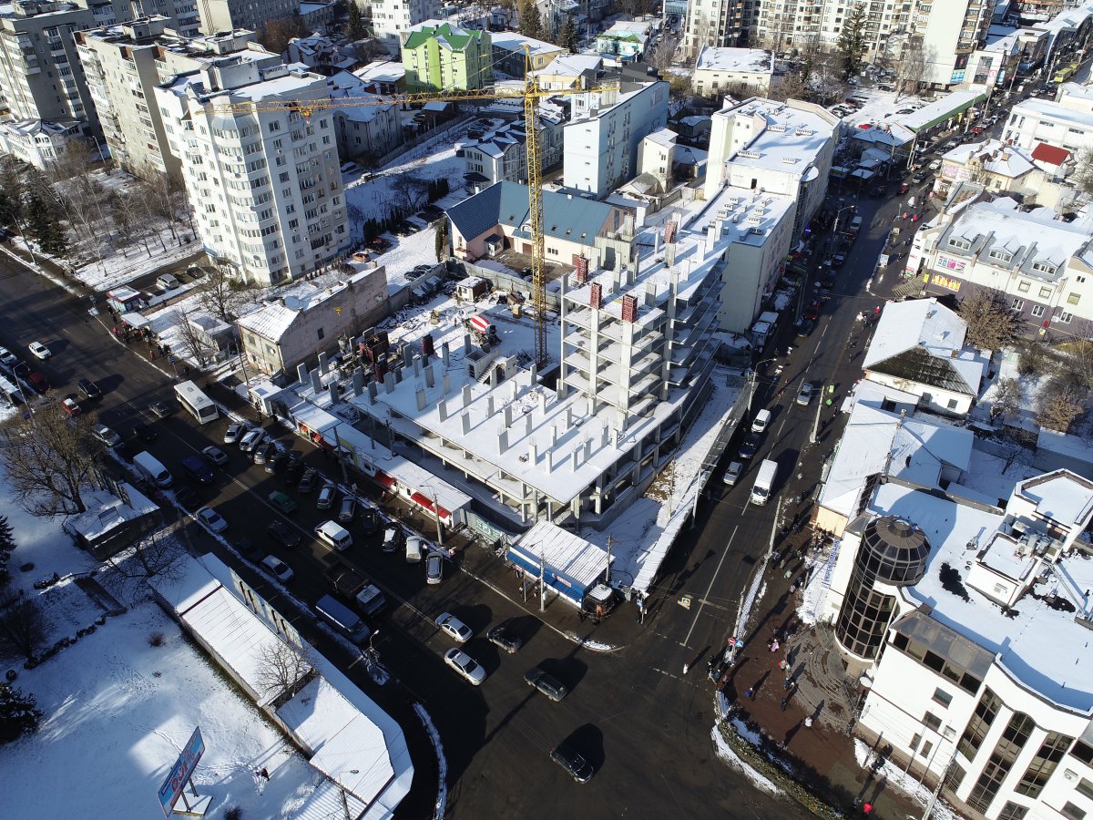 Фотозвіт по будівництву ЖК “ЦЕНТРАЛ ХОЛ” (29.01.2021 року) - Комфорт Житлобуд