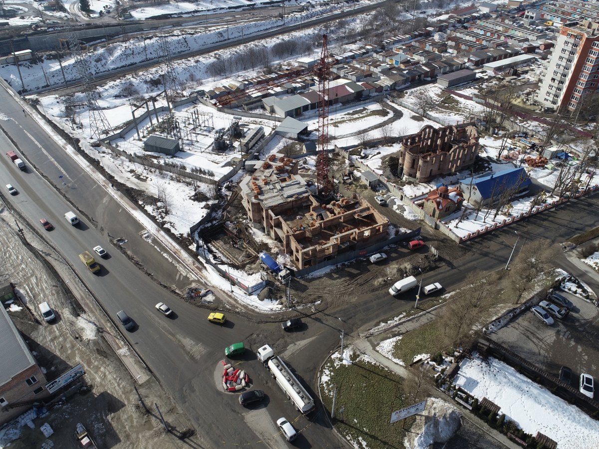 Фотозвіт по будівництву ЖК “СХІДНА БРАМА” (26.02.2021 року) - Комфорт Житлобуд