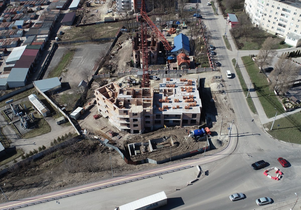 Фотозвіт по будівництву ЖК “СХІДНА БРАМА” (31.03.2021 року) - Комфорт Житлобуд