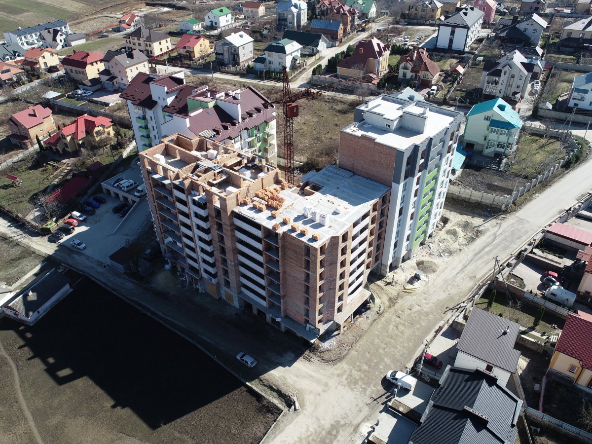 Фотозвіт по будівництву ЖК “КОМФОРТ ТАУН ПЛЮС” (31.03.2021 року) - Комфорт Житлобуд