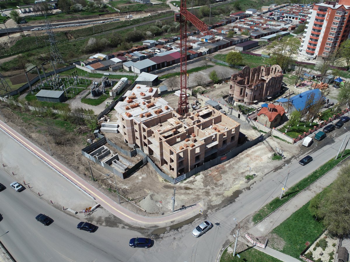 Фотозвіт по будівництву ЖК “СХІДНА БРАМА” (30.04.2021 року) - Комфорт Житлобуд