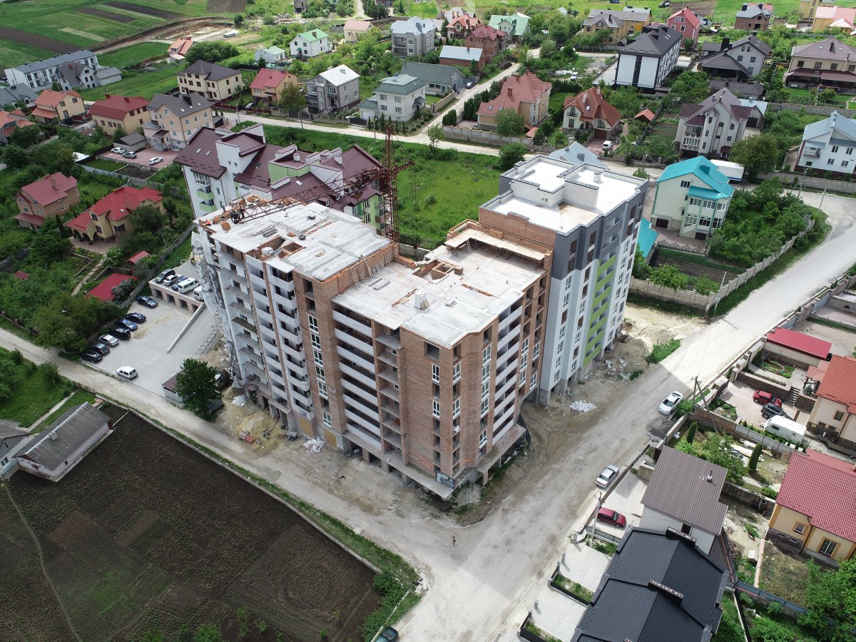 Фотозвіт по будівництву ЖК “КОМФОРТ ТАУН ПЛЮС” (31.05.2021 року) - Комфорт Житлобуд